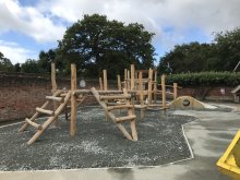 Week 4 of the new Junior School Playground development - everything coming along nicely!