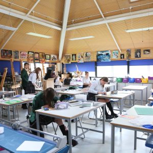 Senior School Art Lesson