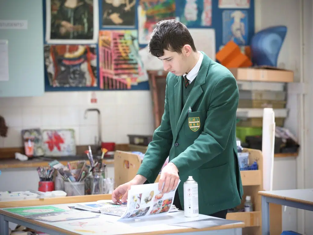 Senior School Art Lesson 2