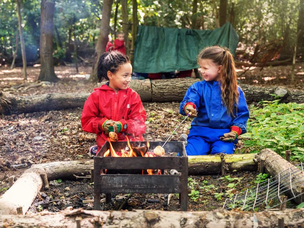 Forest School lesson