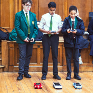 Racing car competition