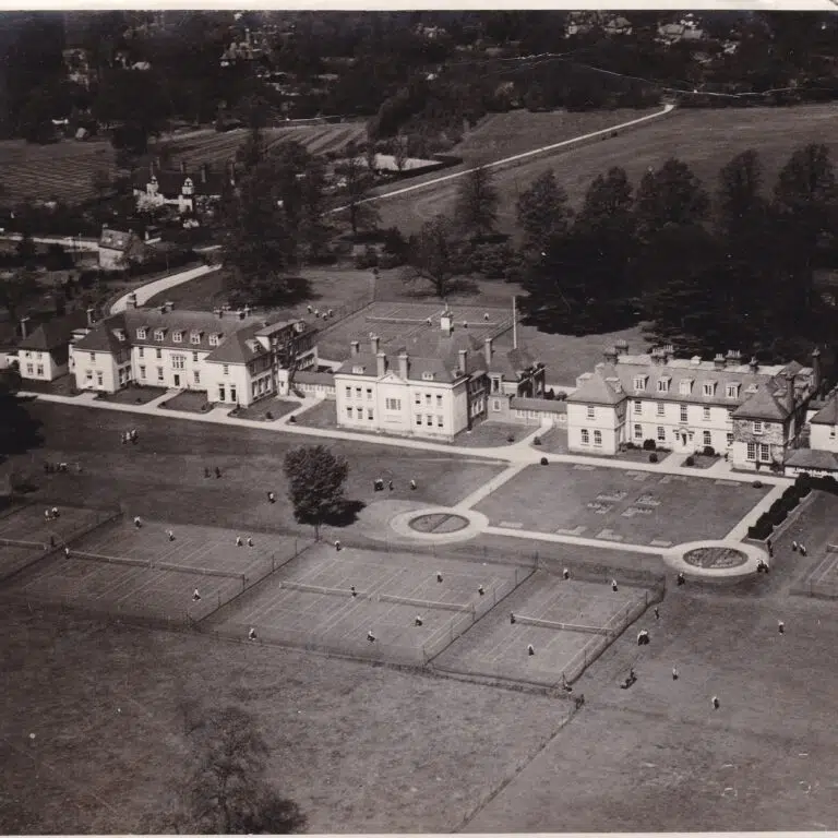 Old Farringtons Aerial Shot