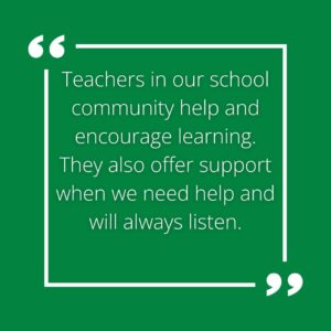 Mental health pupil quotes