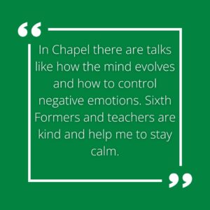 Mental health pupil quotes