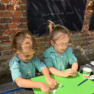 Reception pupils