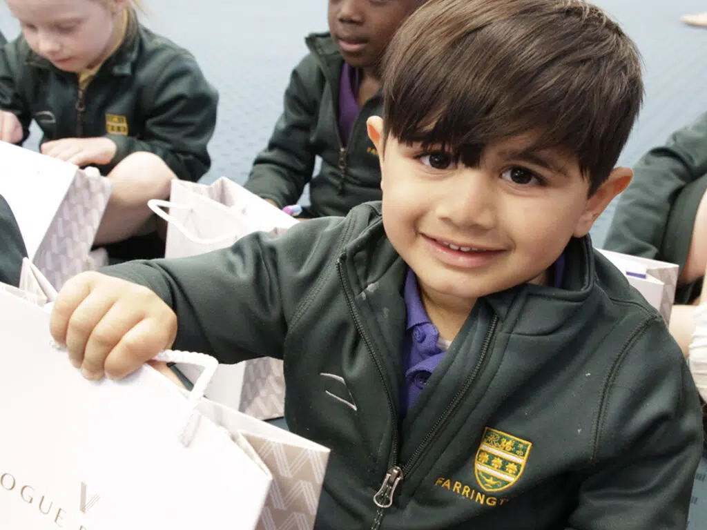 Pre-Reception pupil