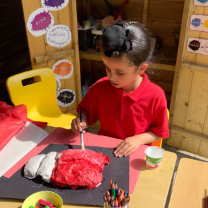 Reception pupils