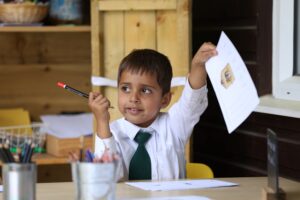 Early Years pupil drawing