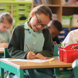 Prep School pupil drawing