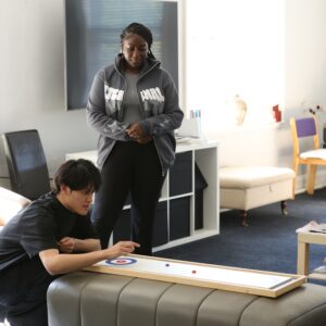 Boarding common room
