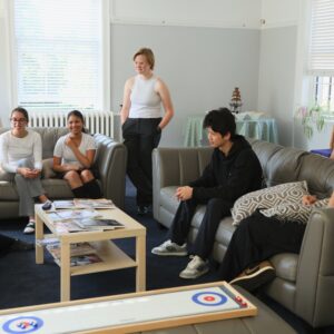 Boarding common room