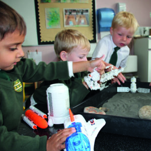 Early Years pupils space