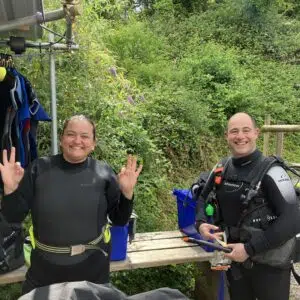Senior School staff on a scuba diving trip