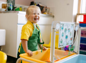 Early Years Pupil Water Play