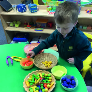Early Years pupil