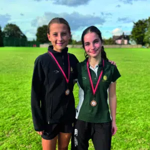 Senior School pupils cross country