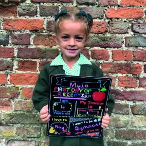 Early Years pupil