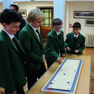 Shuffleboard competition