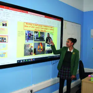 Senior School pupils Floreat lesson