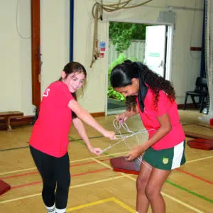 Year 7 and 12 team building day