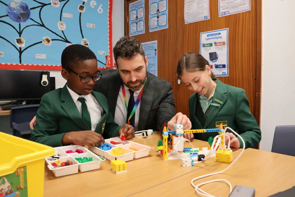 Prep School robotics lesson