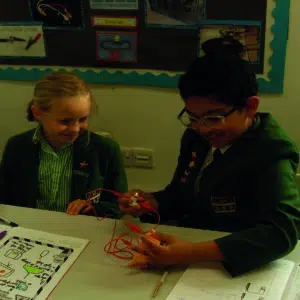 Prep School pupils in a Science lesson