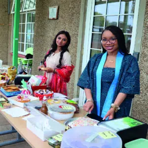 Pupils celebrating culture day