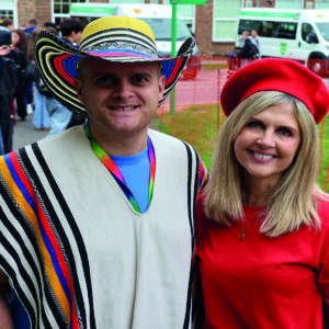 Teachers celebrating culture day
