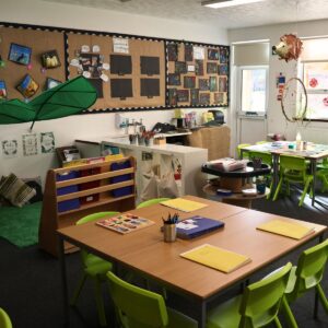 New Reception classroom