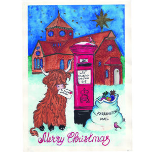 Senior School pupil Christmas card artwork