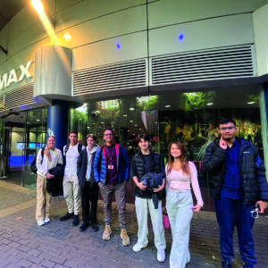 Pupils on a trip to BFI