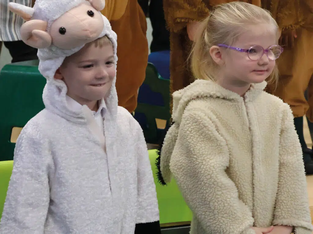 Prep School pupil in the EYFS nativity