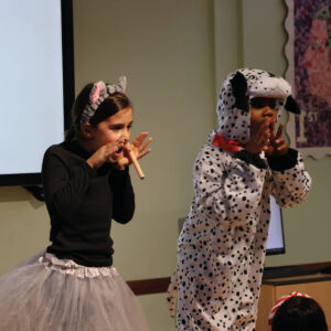 Pupils in the Key Stage 1 Nativity 8