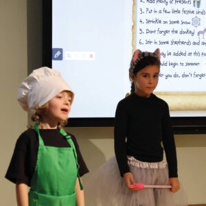 Pupils in the Key Stage 1 Nativity 6