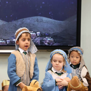 Prep School pupil in the EYFS nativity 2