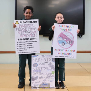 Prep School posters with driving safety posters
