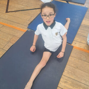 Prep School pupil in Gymnastics