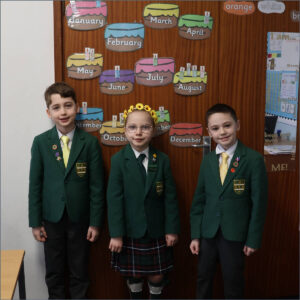 Prep School pupils celebrating Children's Mental Health Week