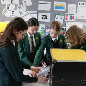 Pupils in a Maths Escape Room