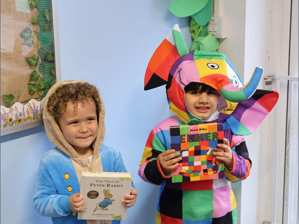 Prep School pupils celebrating World Book Day
