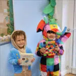 Prep School pupils celebrating World Book Day