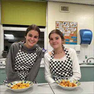 Boarding students cook off competition