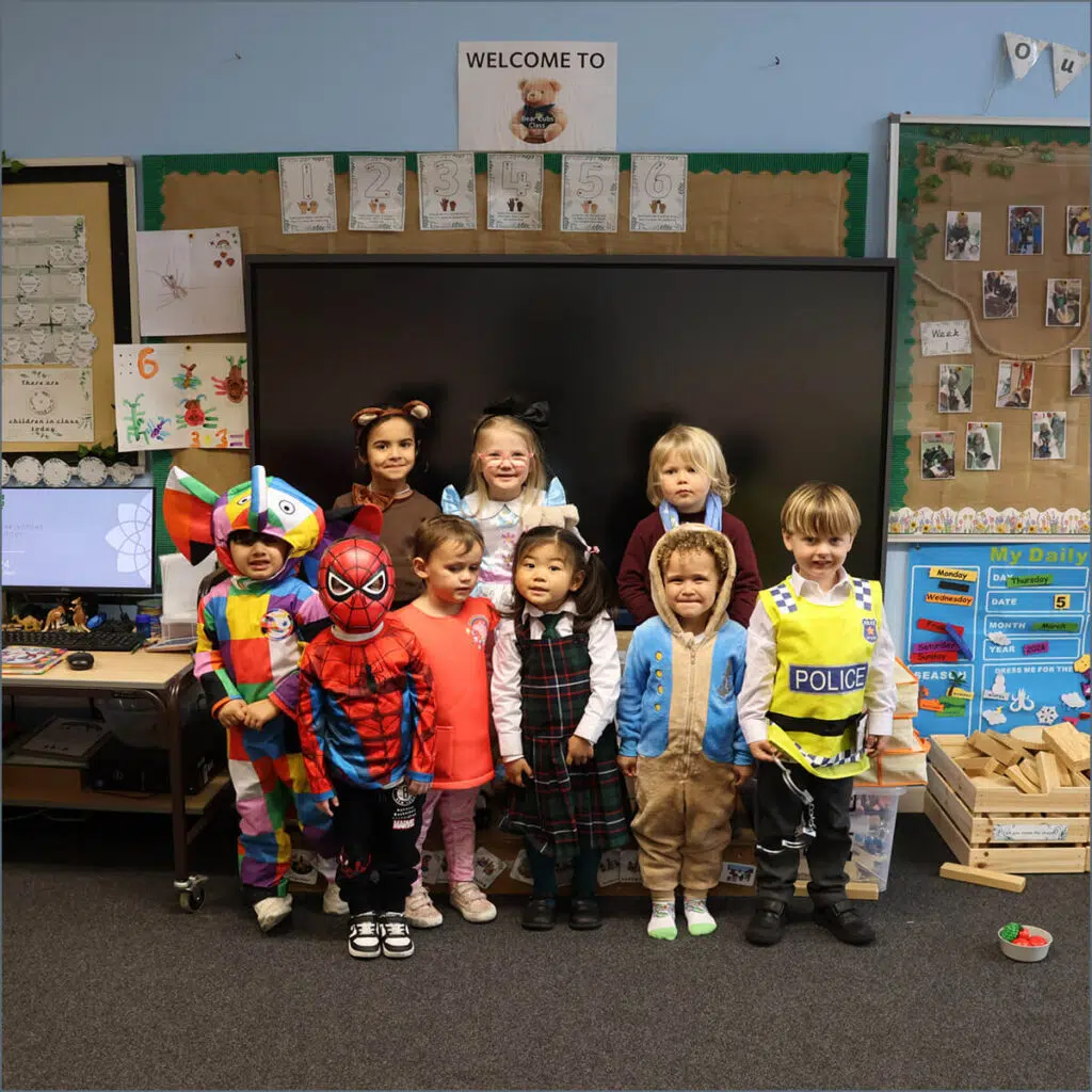 Prep School pupils celebrating World Book Day