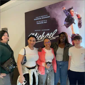 Boarding cinema trip